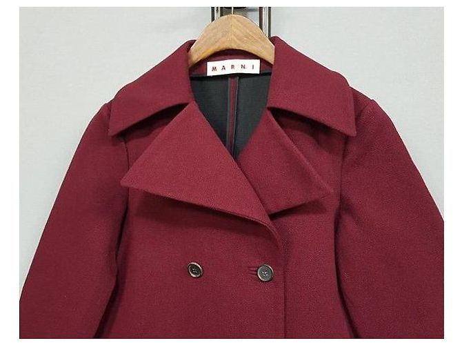 Marni Abrigo para mujer Roja - vista 2