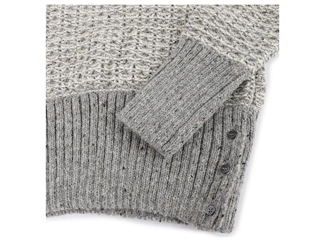 Thom Browne Pullover mit Rundhalsausschnitt und genähten Ärmeln Braun - Ansicht 7
