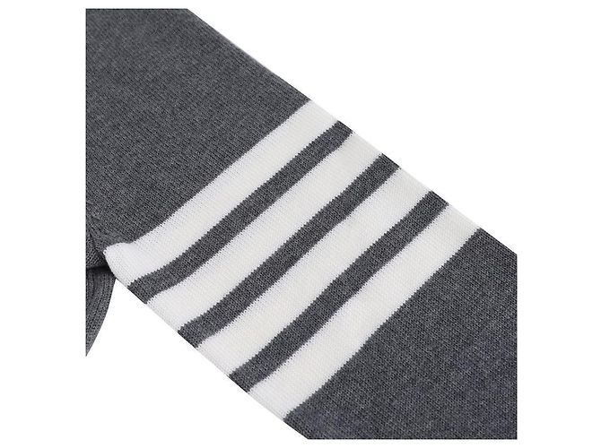 Thom Browne Bar Cardigan mit Streifen Braun - Ansicht 7