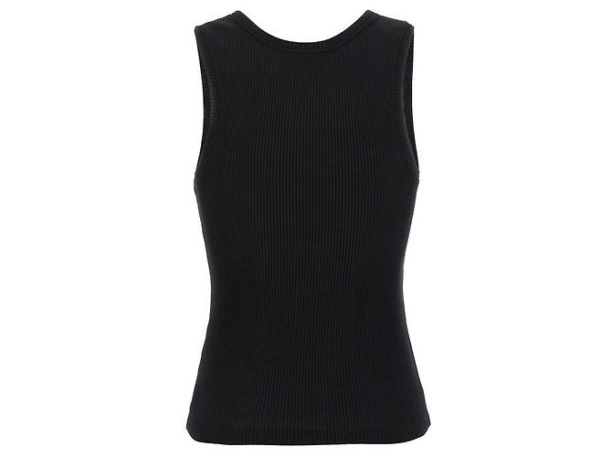 Loewe Anagram Tanktop aus Seide Anagram Schwarz - Ansicht 5
