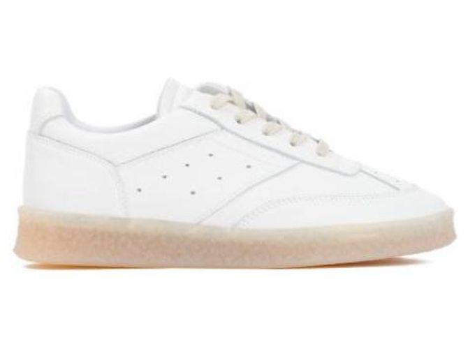 Maison Martin Margiela Ledersneaker Weiß - Ansicht 5