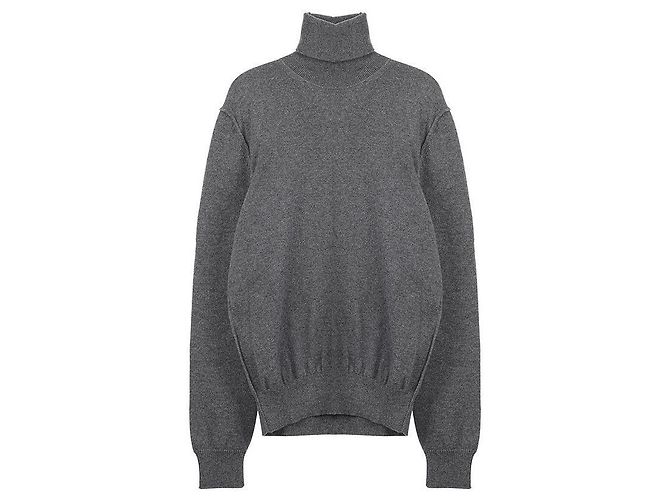 Maison Martin Margiela Jersey de cachemira con cuello alto Castaño - vista 3