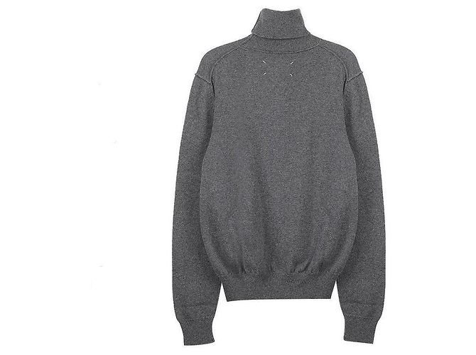 Maison Martin Margiela Jersey de cachemira con cuello alto Castaño - vista 4