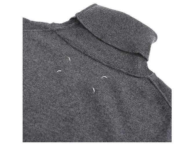 Maison Martin Margiela Jersey de cachemira con cuello alto Castaño - vista 6