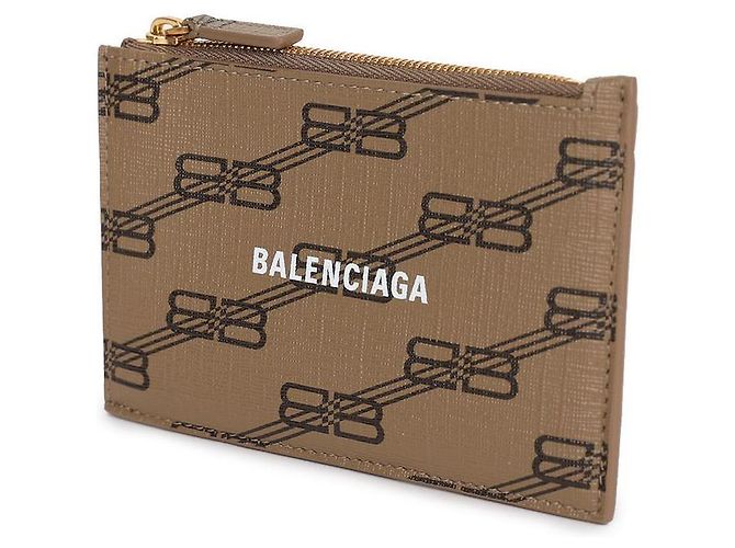Balenciaga Porta-cartões com zíper Monogram - vista 4