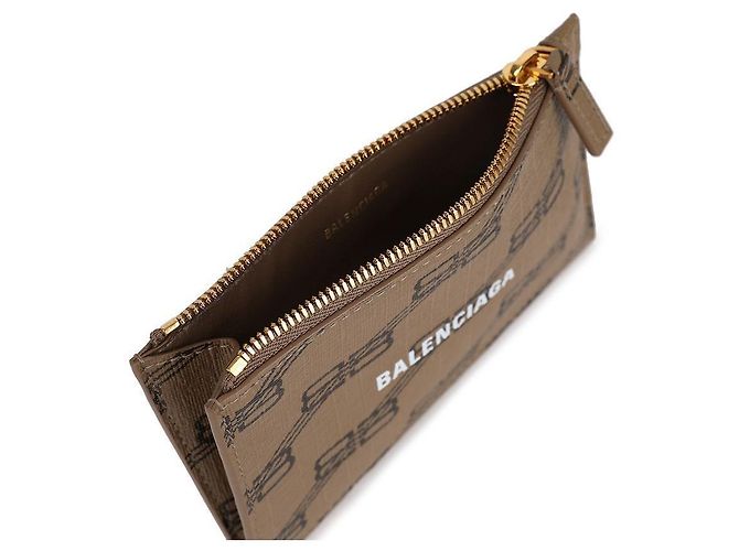 Balenciaga Porta-cartões com zíper Monogram - vista 8