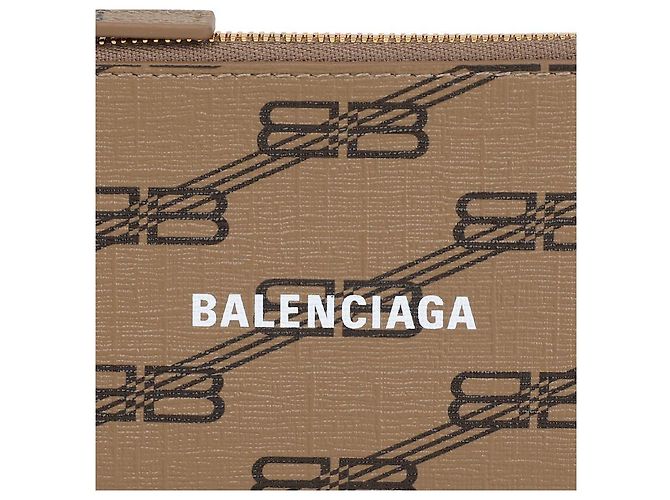Balenciaga Porta-cartões com zíper Monogram - vista 9
