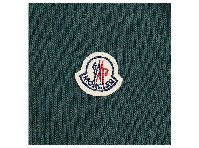Moncler Polo T-shirt con logo a patch - vista 7