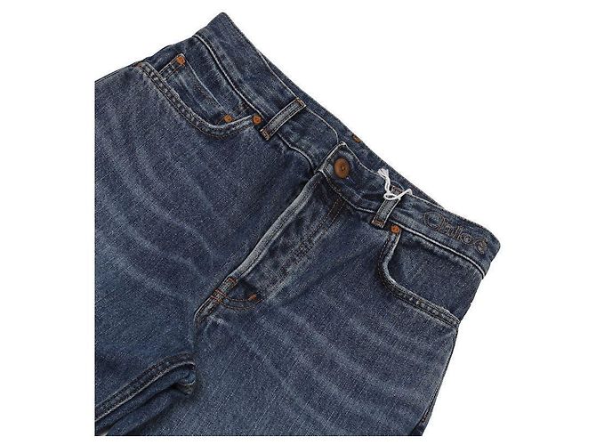 Chloé Slim-Fit Baumwoll-Jeans - Ansicht 6