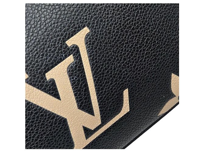 LOUIS VUITTON Monogram Empreinte Multi Pochette Acessórios Bolsa de Ombro Feminina Marrom - vista 10