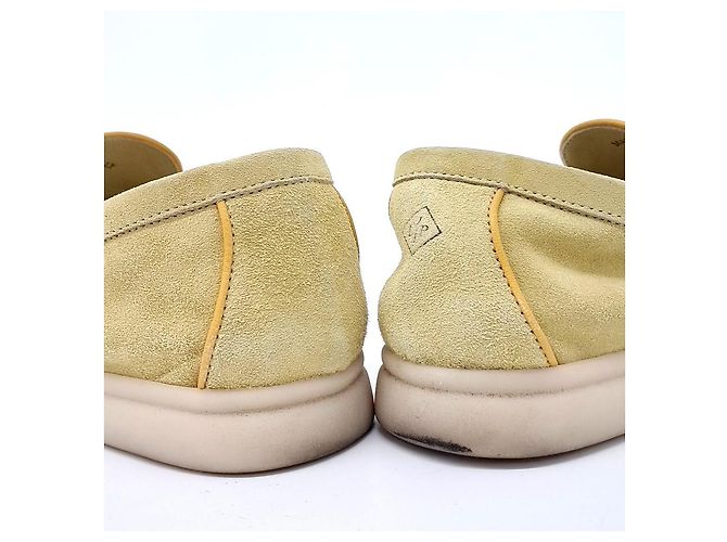 Mocassini Loro Piana Summerwalk Giallo - vista 3