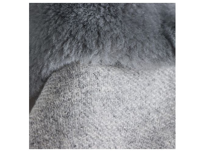 Abrigo de piel Burberry Brit Castaño - vista 4