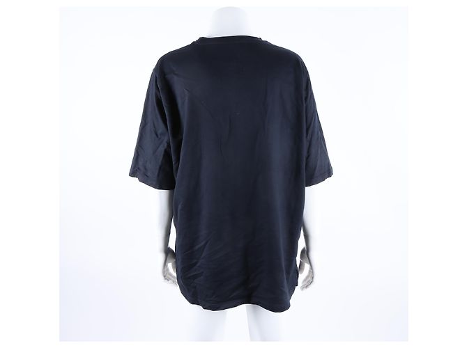 Camiseta de Manga Corta Hermès Azul - vista 3