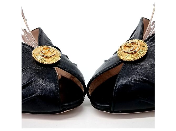 Scarpe aperte Gucci Nero - vista 2