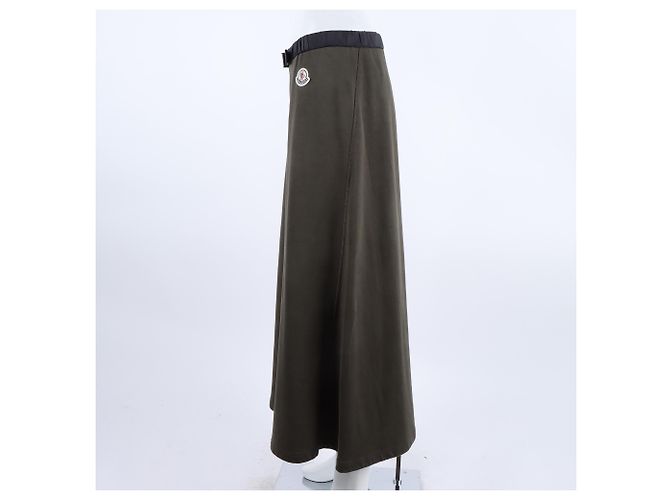 Falda con bandas Moncler Castaño - vista 2