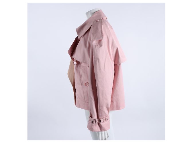 Abrigo trench corto Burberry Rosa - vista 2