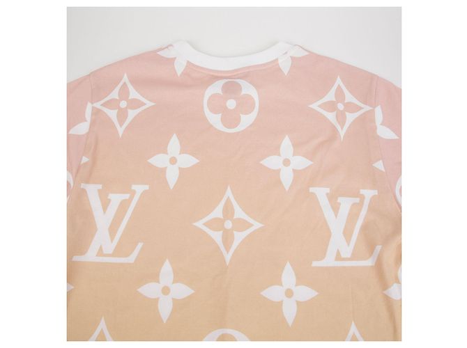 Louis Vuitton Kurzarm-T-Shirt mit Logo-Kettenverzierung Größe Mehrfarben - Ansicht 9