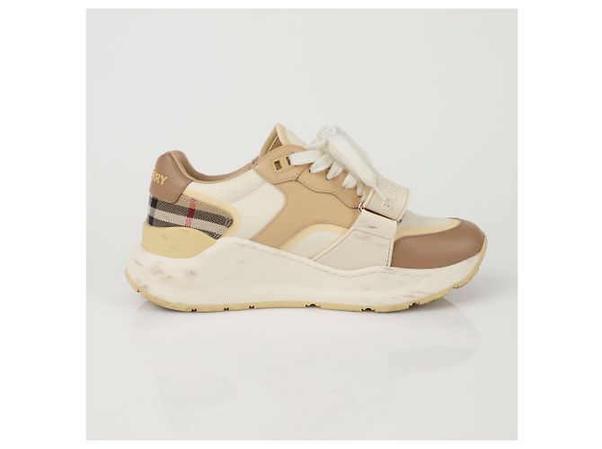 Burberry Sneakers Ramsay Marrone - vista 6