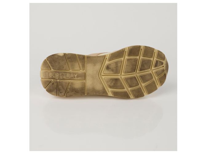 Burberry Sneakers Ramsay Marrone - vista 7
