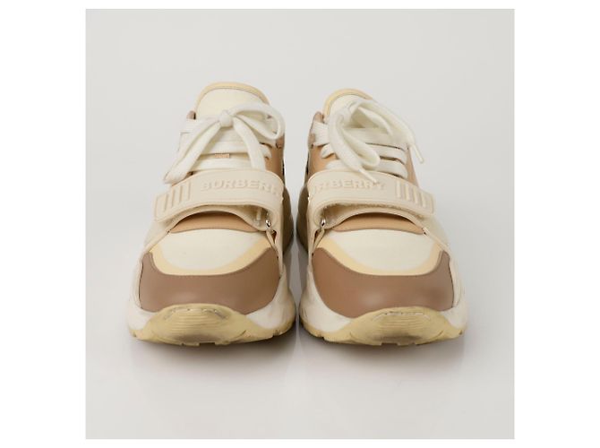 Burberry Sneakers Ramsay Marrone - vista 8