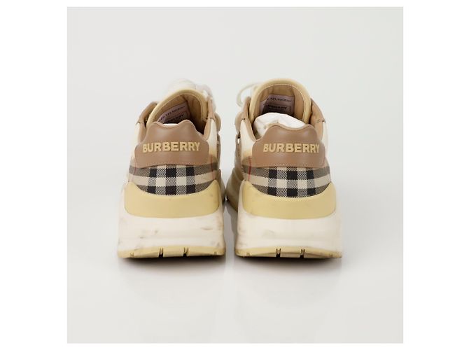 Burberry Sneakers Ramsay Marrone - vista 9
