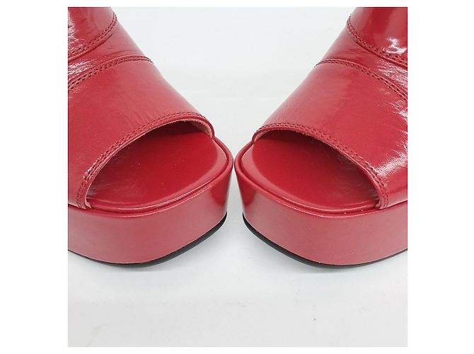 Sandali aperti Chanel Rosso - vista 2