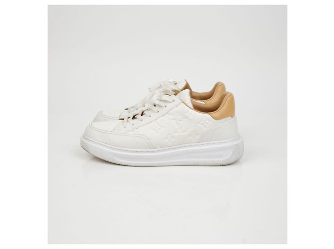 Louis Vuitton Baskets Beverly Hills Taille Blanc - vue 8