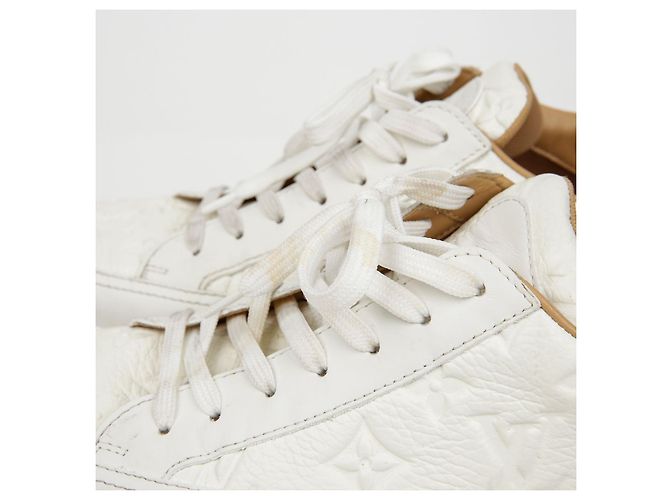 Louis Vuitton Baskets Beverly Hills Taille Blanc - vue 9