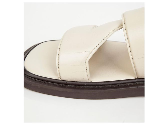 Bottega Veneta Strap Sandals Size White - view 10