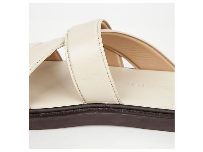 Bottega Veneta Strap Sandals Size White - view 11