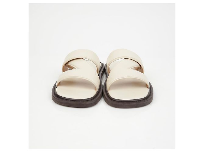 Bottega Veneta Strap Sandals Size White - view 4