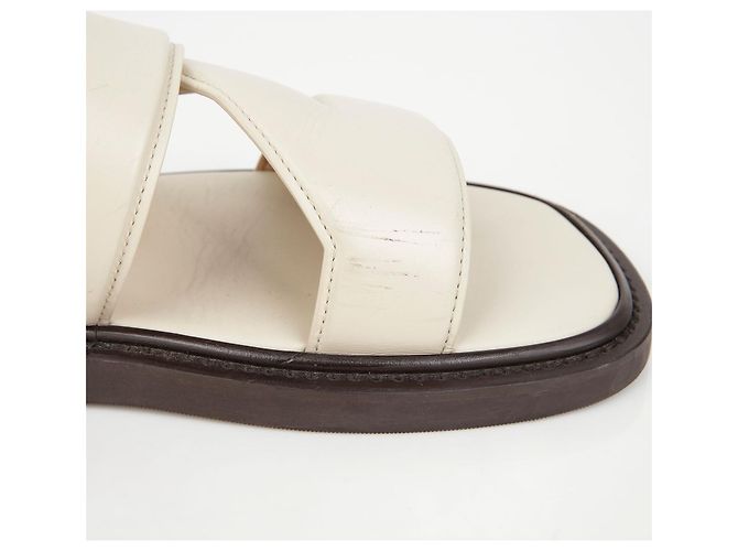 Bottega Veneta Strap Sandals Size White - view 8