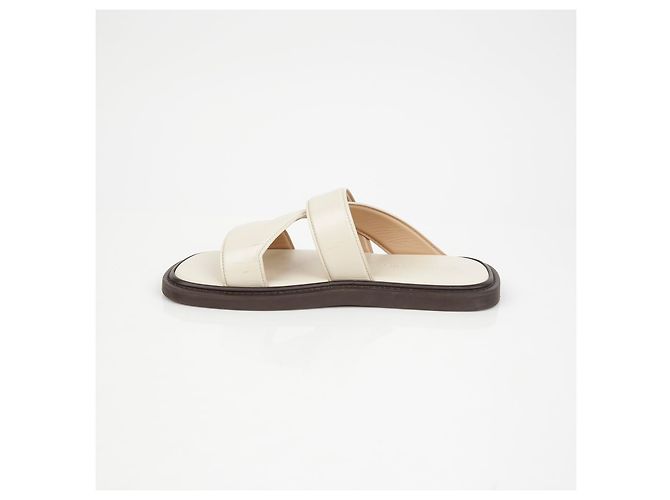 Bottega Veneta Strap Sandals Size White - view 9