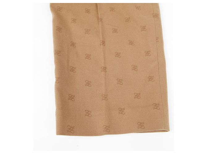 Fendi Pantalones de tiro alto Castaño - vista 6