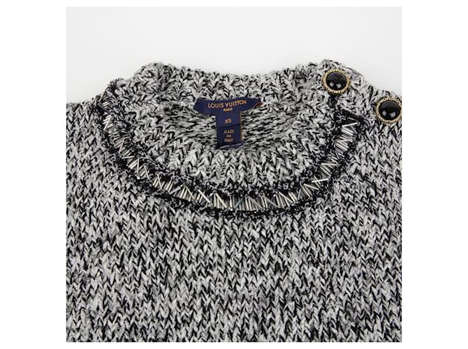 Louis Vuitton Kurze Strickoberteil Größe XS Braun - Ansicht 4