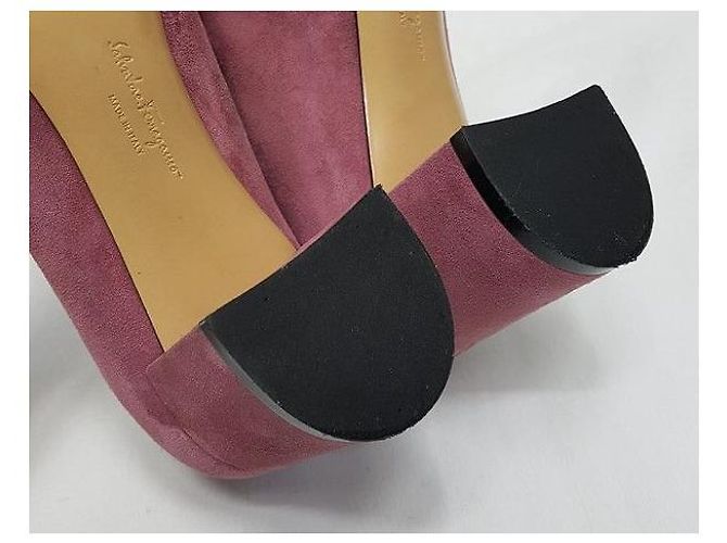 Salvatore Ferragamo Scarpe in scamosciato da donna Rosa - Ansicht 6