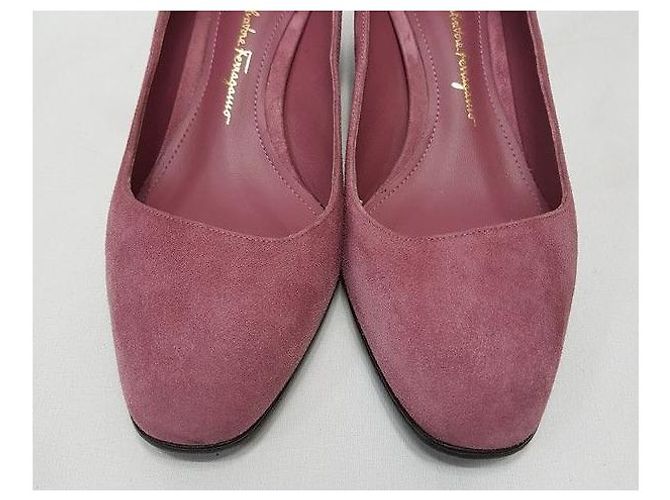 Salvatore Ferragamo Scarpe in scamosciato da donna Rosa - Ansicht 8