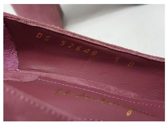 Salvatore Ferragamo Scarpe in scamosciato da donna Rosa - Ansicht 9