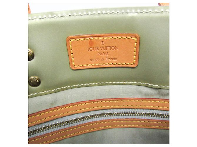 Louis Vuitton Borsa tote Reade MM in Monogram Vernis per donne - Grigio Marrone - vista 19