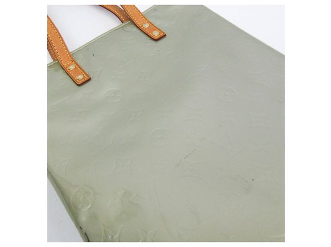 Louis Vuitton Borsa tote Reade MM in Monogram Vernis per donne - Grigio Marrone - vista 4
