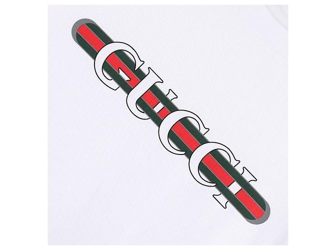 Gucci T-Shirt aus Baumwolljersey mit Druck: - Ansicht 8