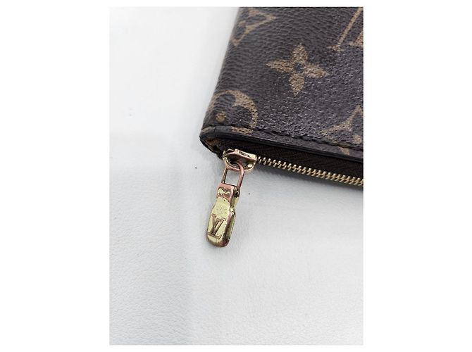 Louis Vuitton Clutch in tela monogramma Marrone - vista 18