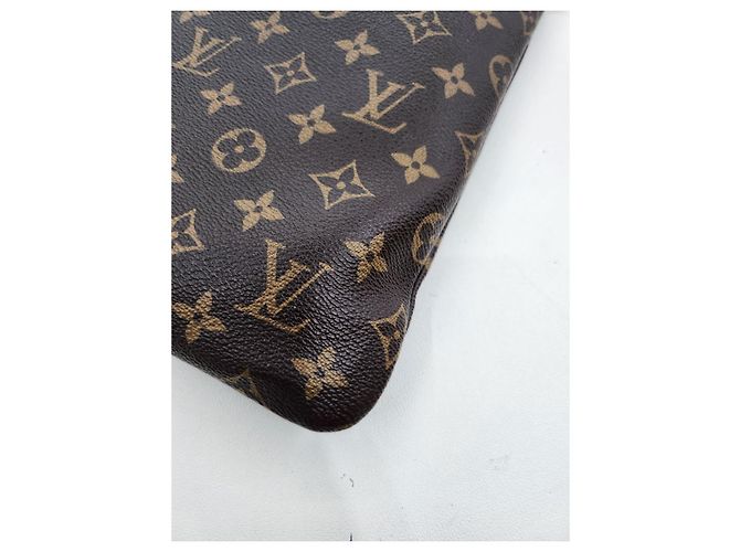 Louis Vuitton Clutch in tela monogramma Marrone - vista 19