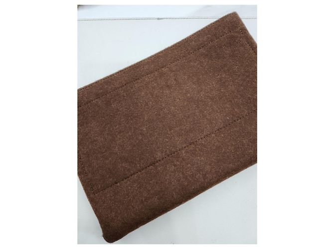 Louis Vuitton Clutch in tela monogramma Marrone - vista 23