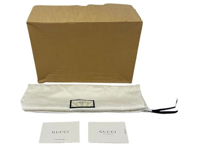 Gucci Piccola borsa a spalla in velluto rosso ibisco - vista 8