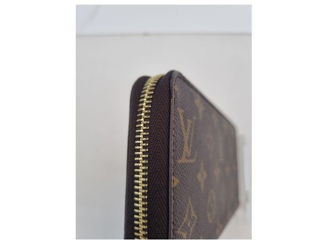 Louis Vuitton Cartera larga para mujer con chip Castaño - vista 15