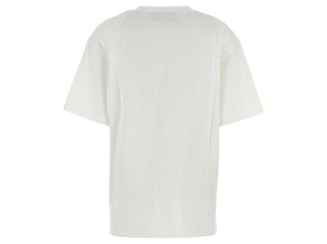 Valentino Camiseta de algodón jersey estampada Blanco - vista 5