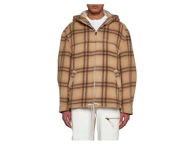 Isabel Marant Giacca con cappuccio Marrone - vista 4