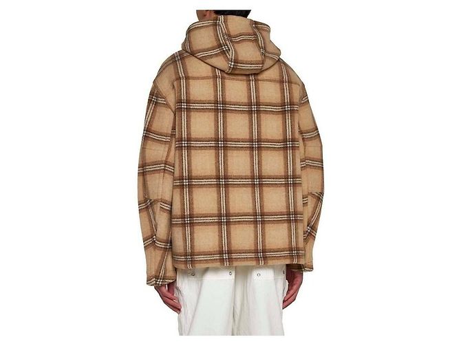 Isabel Marant Giacca con cappuccio Marrone - vista 6