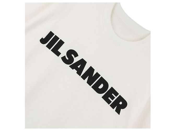 Jil Sander Logo T-Shirt Weiß - Ansicht 9
